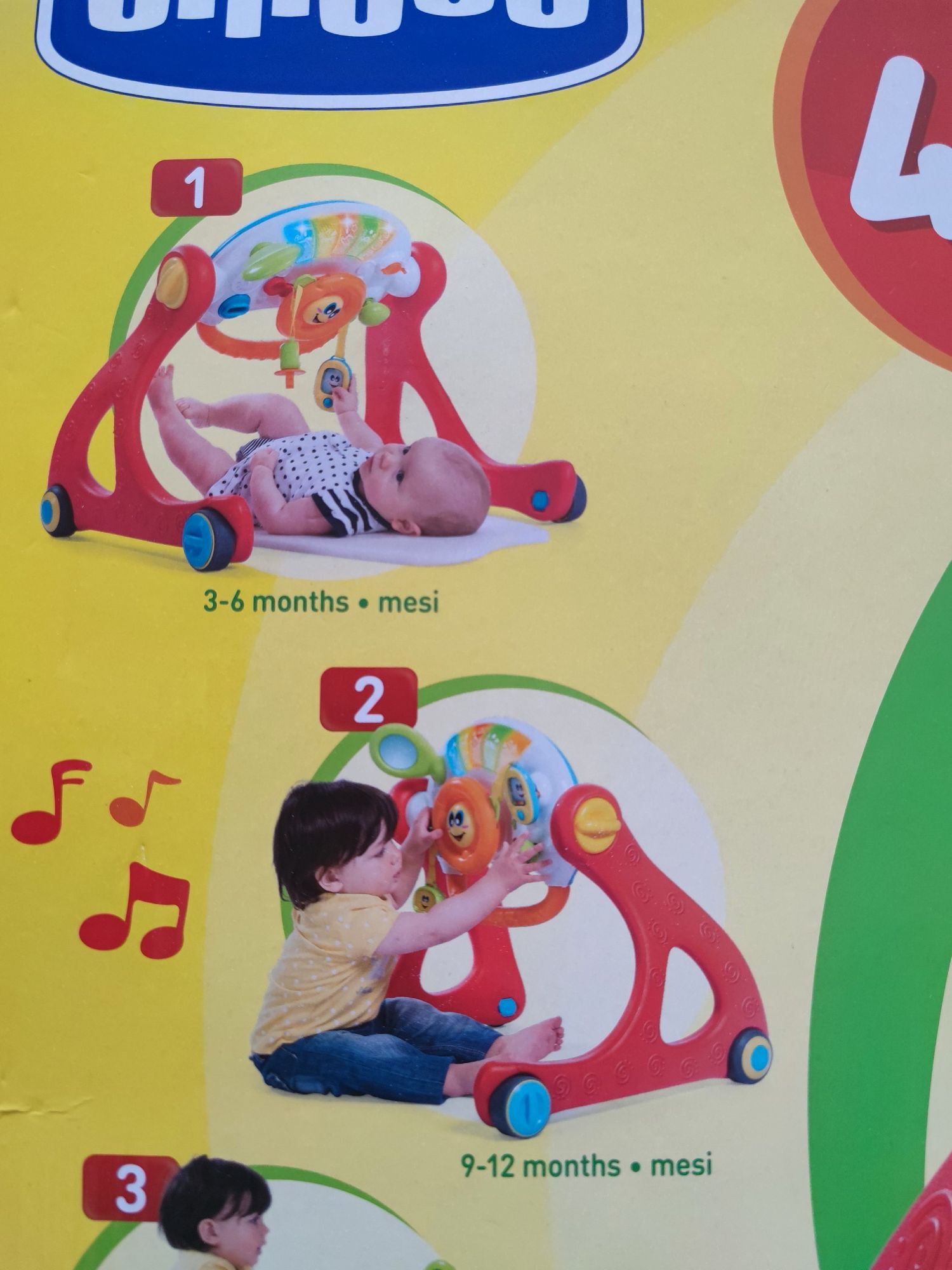 Ginásio + Andador Cresce e Caminha Chicco