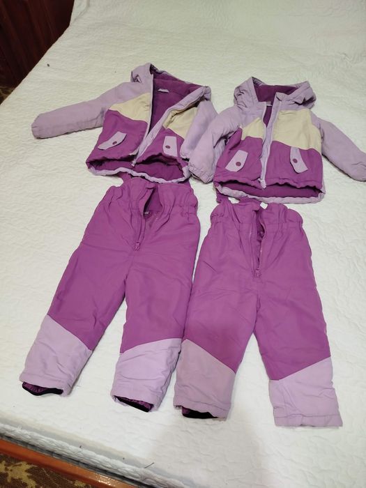 Зимові комбінезони для двійні