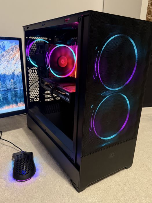 Zestaw komputer do GIER | i5 14gen | RTX | 32 DDR5 | SSD | Monitor PC
