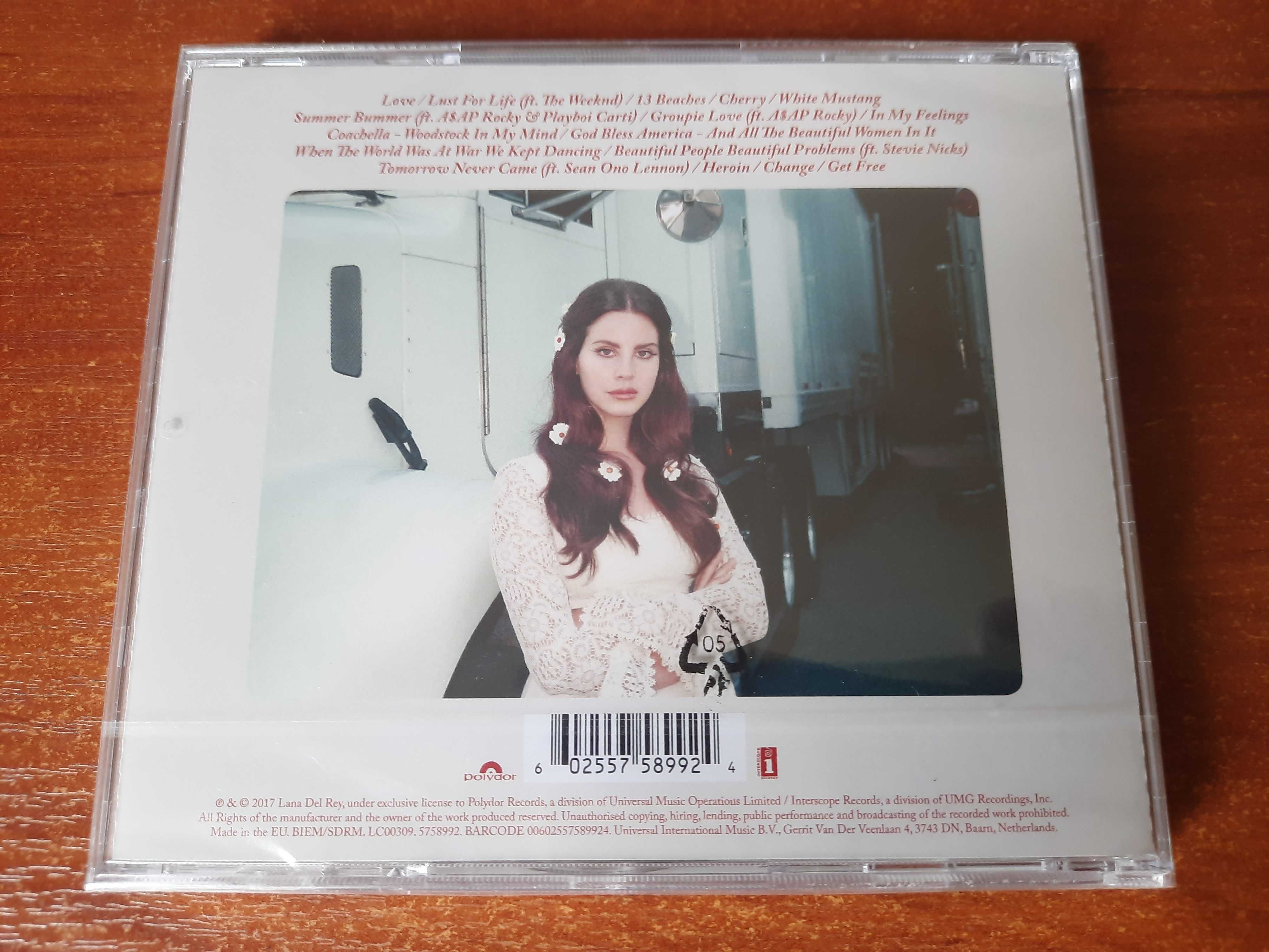 Audio CD Lana Del Rey - Lust For Life (SEALED)