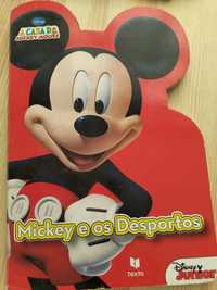 Livro - Mickey e os desportos