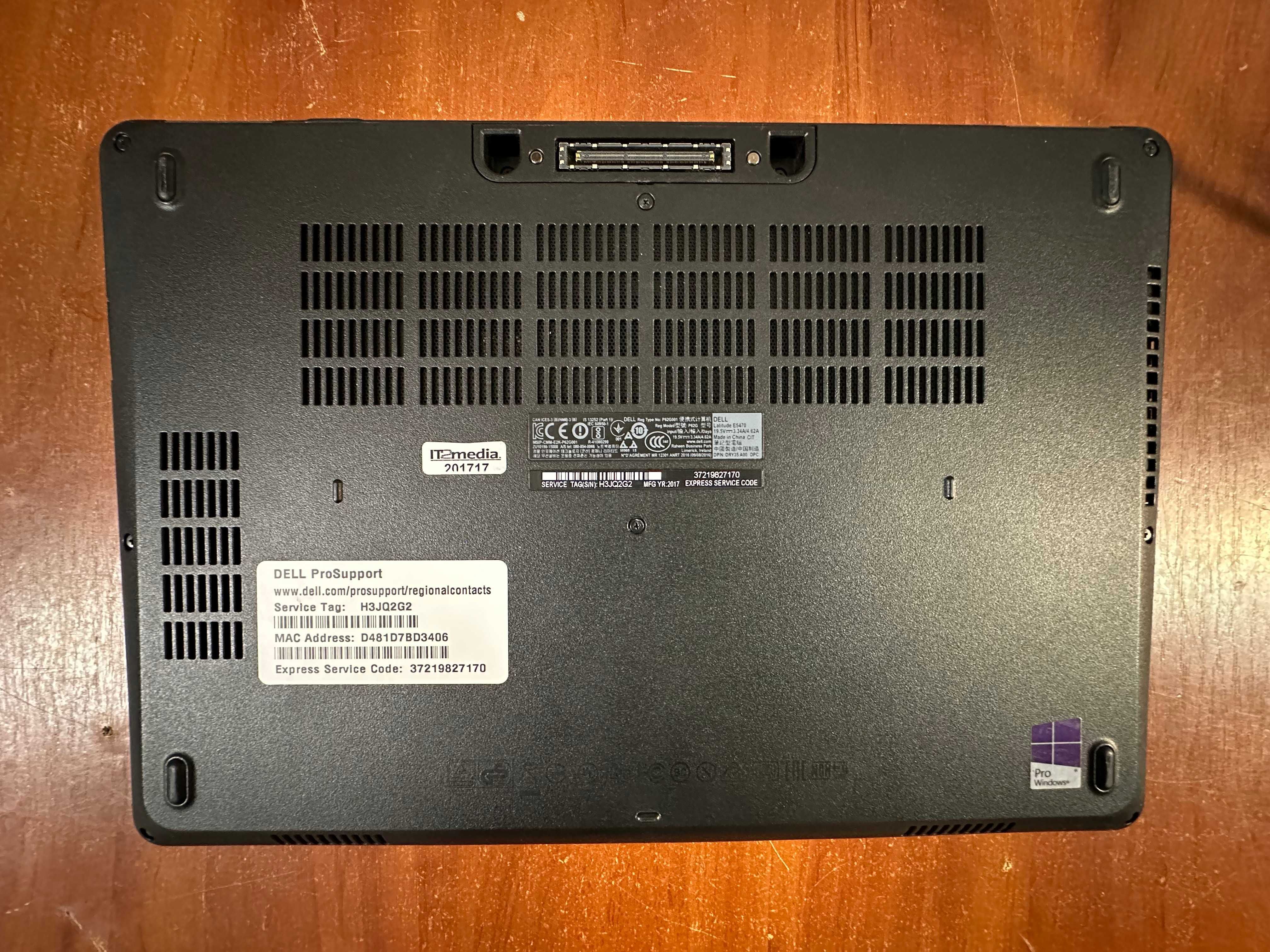 DELL latitude E5470 i5-6440HQ 14