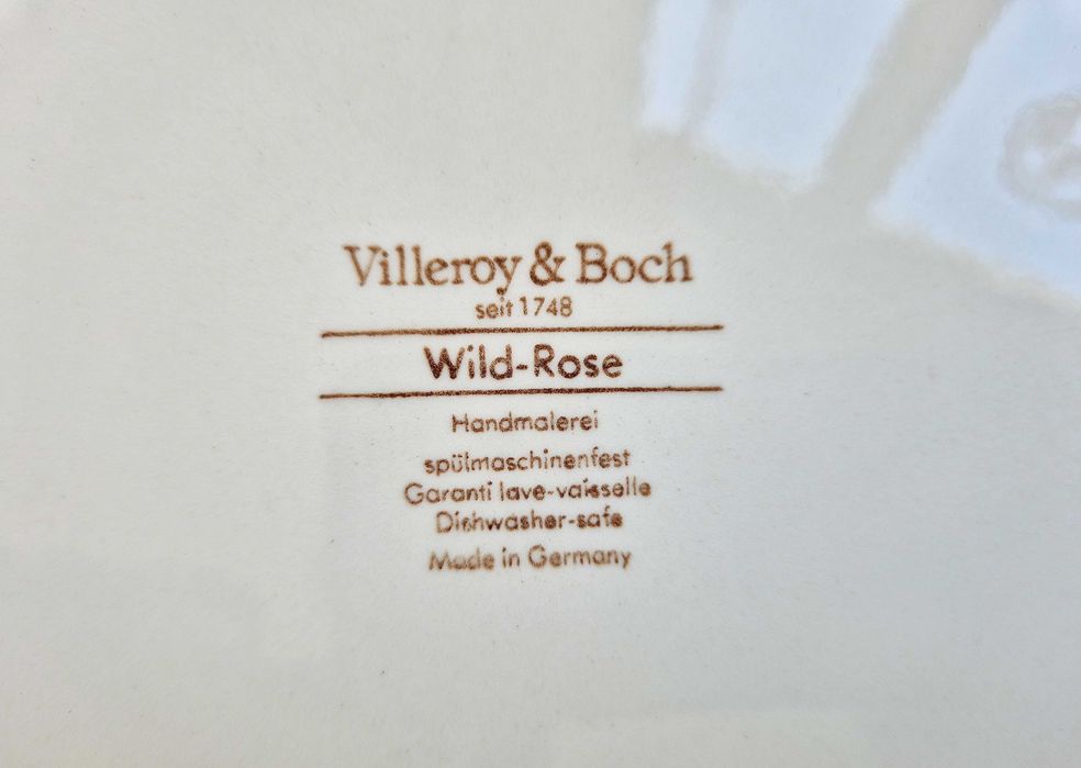 Villeroy Boch Wild Rose porcelana Made in Germany