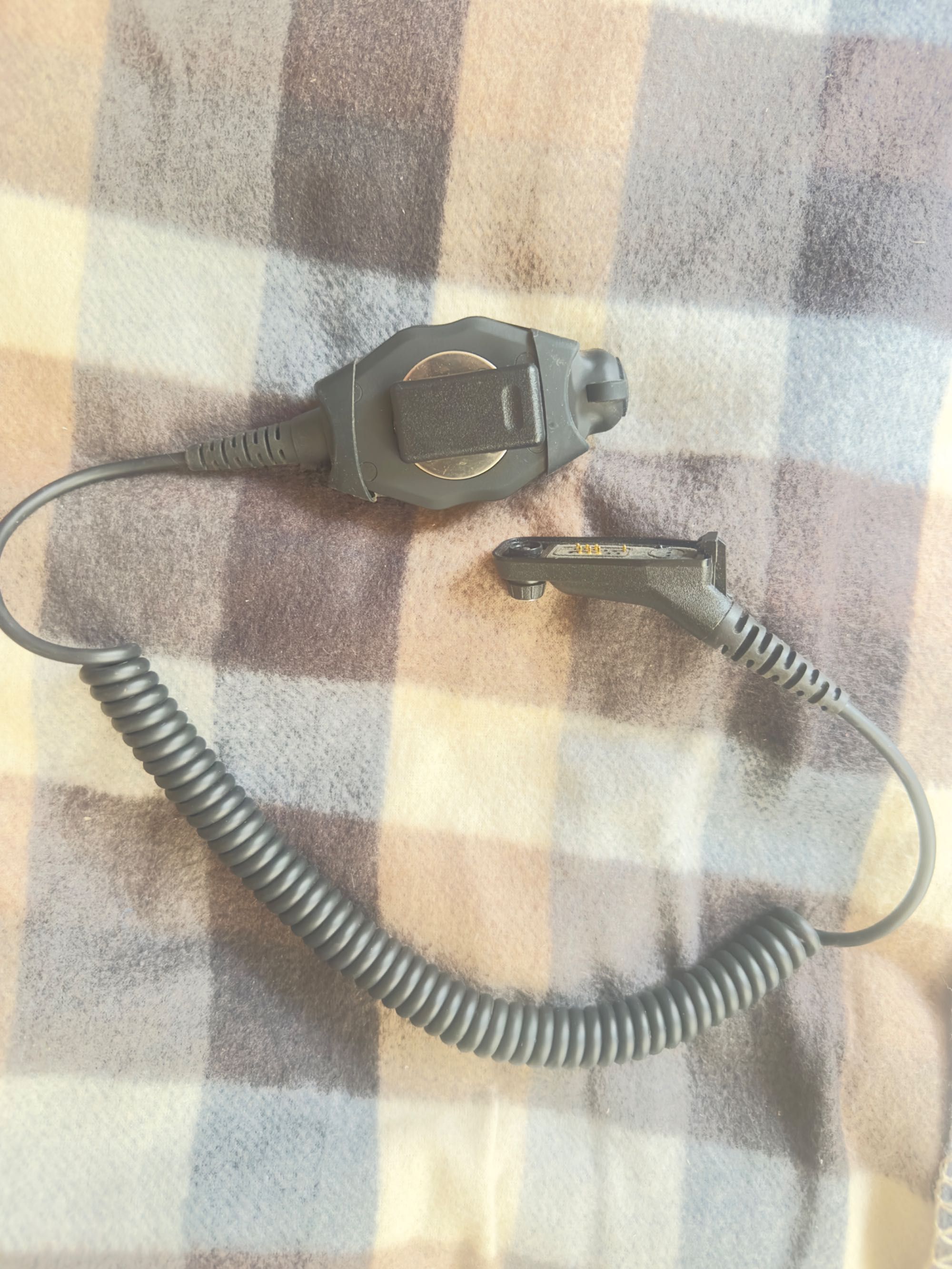 кнопка PTT адаптер для Motorola DP-4400/4600/4800, розпіновка NATO STD
