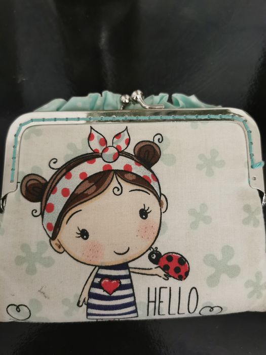 Carteira moedas e cartões