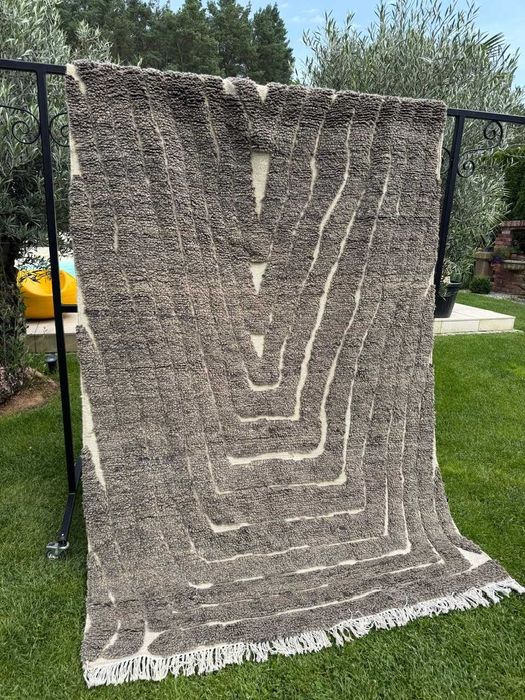 Nowy Dywan Indyjski Ręcznie Tkany Wełniany Jaipur 250x160 gal. 7 tyś