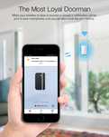 Sensor de Janela / Porta - Sem Fios Alarme de Movimento na APP
