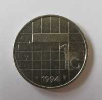 Moneta o nominale 1 guldena z 1994 roku