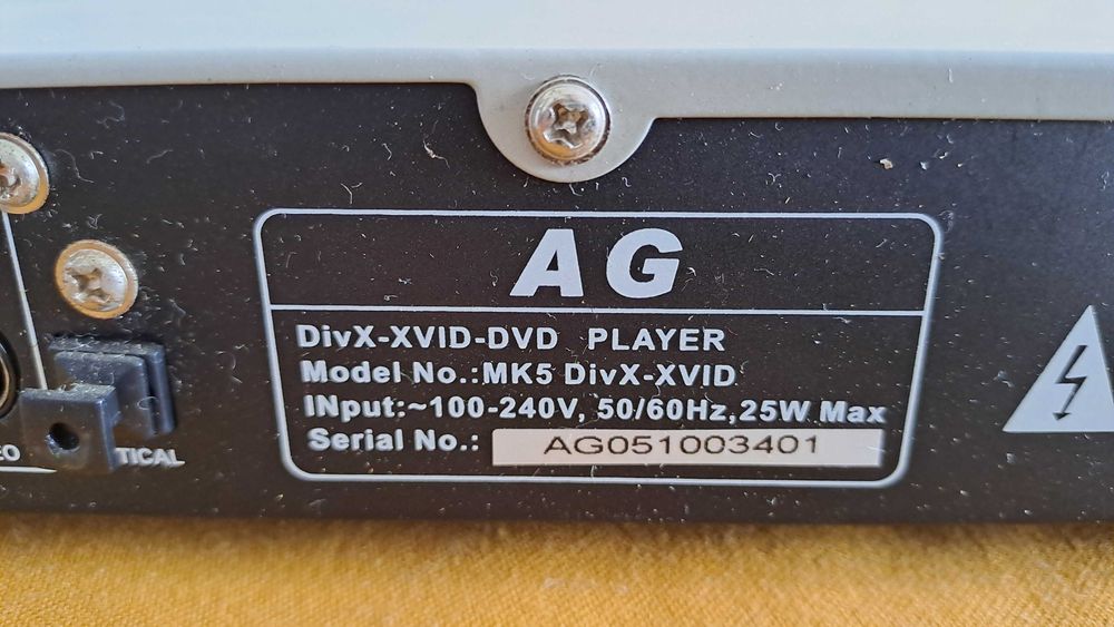 Leitor de DVD AG