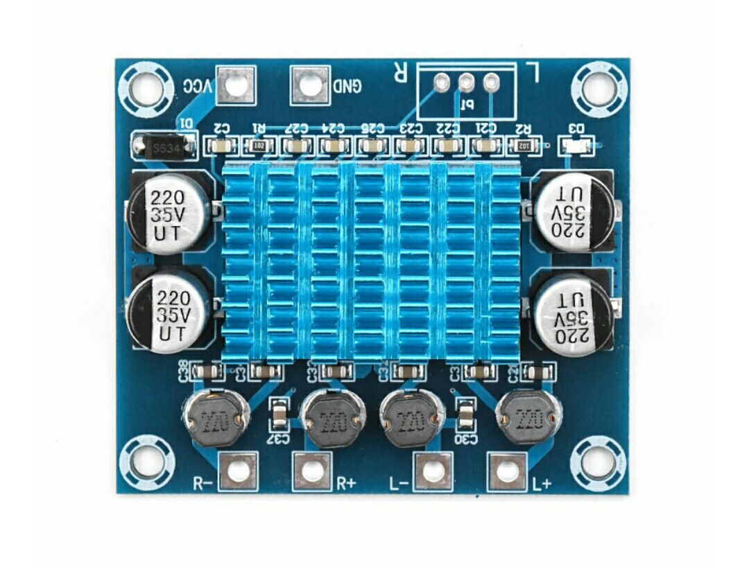 Усилитель мощности TPA3110. Стерео. 2*30 W. DC 8-26V. Усилитель звука