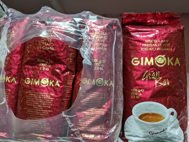 Кава кофе Gimoka Gran Bar (червона), 1 кг.