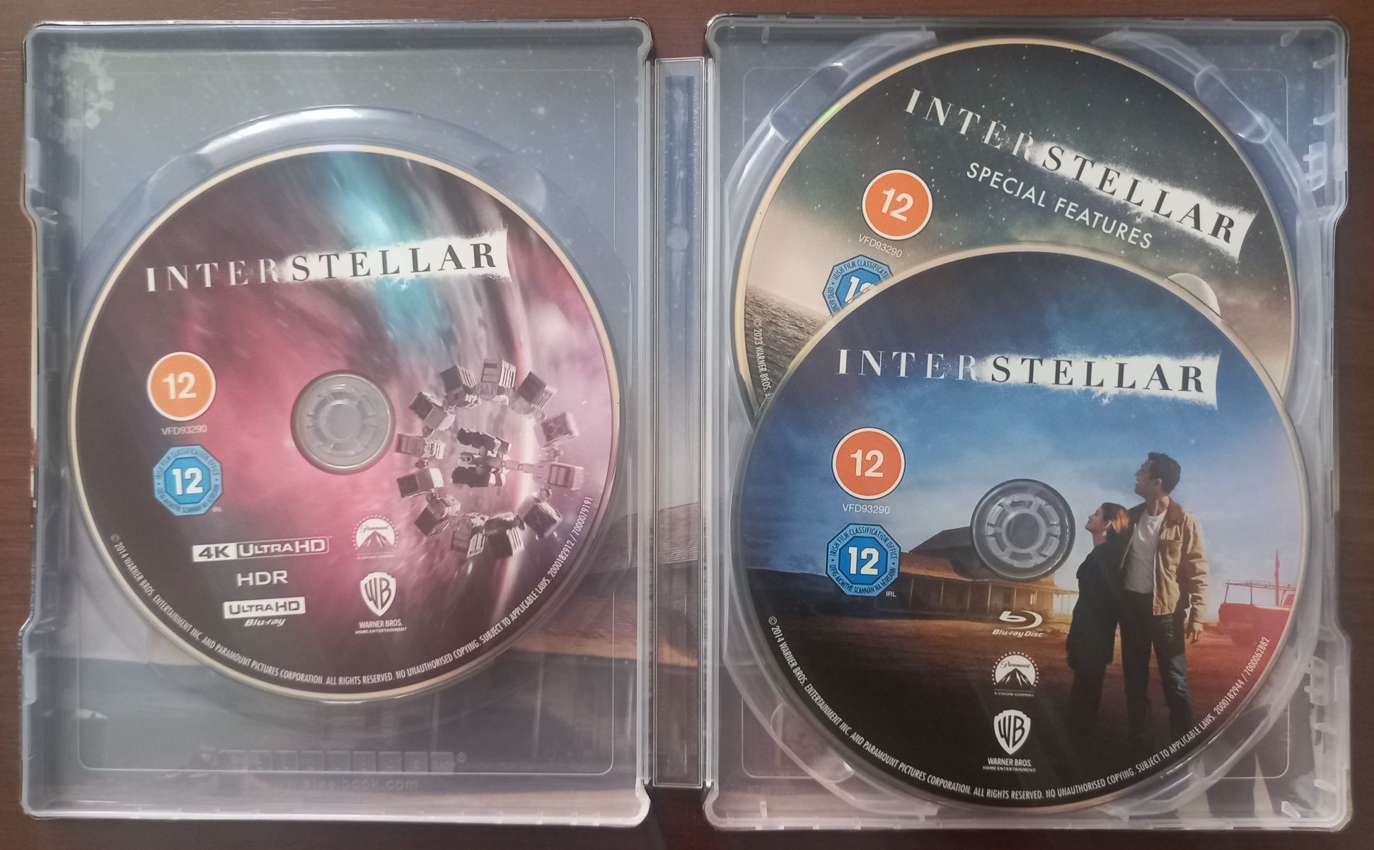 Interstellar 4K (1xBlu-Ray 4K+2xBlu-Ray) Steelbook Polska Wersja na 4K