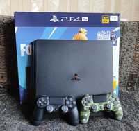 Sony PlayStation 4 pro + 2 dual shocka+ 2 ігри