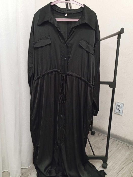 Шовкова жіноча  сукня, великий розмір, р. 60-66