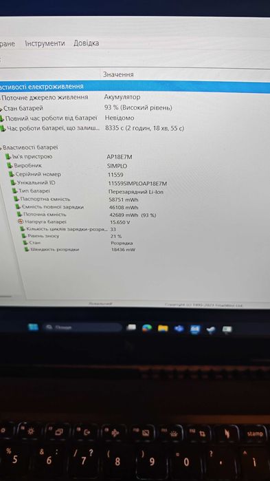 Ноутбук Acer Nitro V 15 15,6"144Гц i5-13420H |16Gb | RTX4050|512SSD