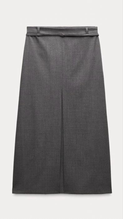 Юбка Zara стильна сіра