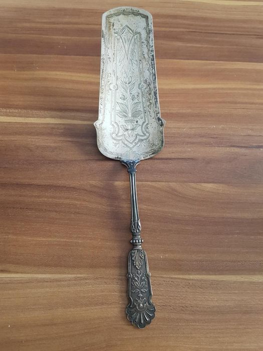 Łopatka do ciast srebro antyk