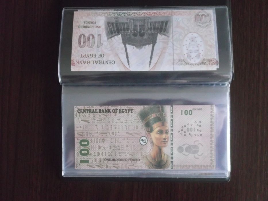 Egipt projekty banknotów souveni.