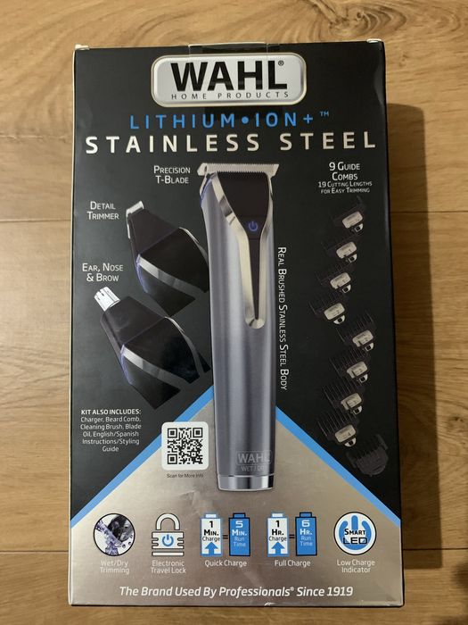 Wahl 9898 Lithium ion Акумуляторный триммер, машинка для стрижки Moser