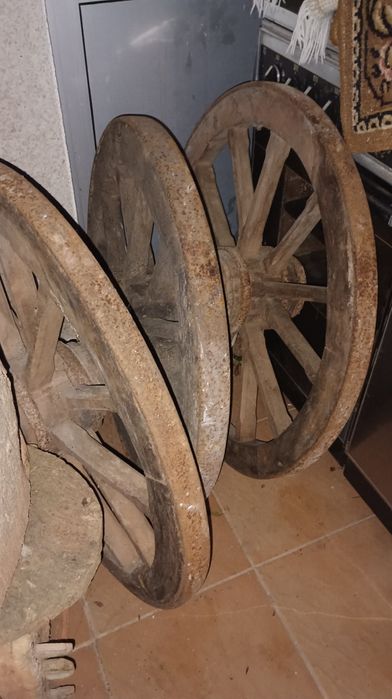 Rodas de carros de bois