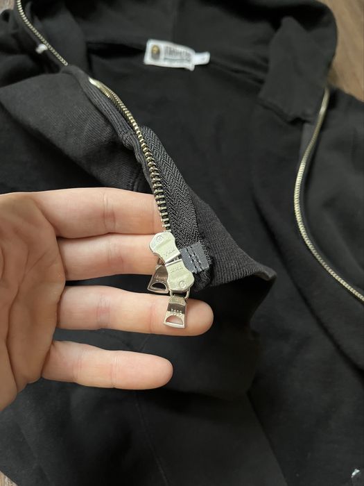 Bape 2nd full zip-hoodie x supreme a bathing ape