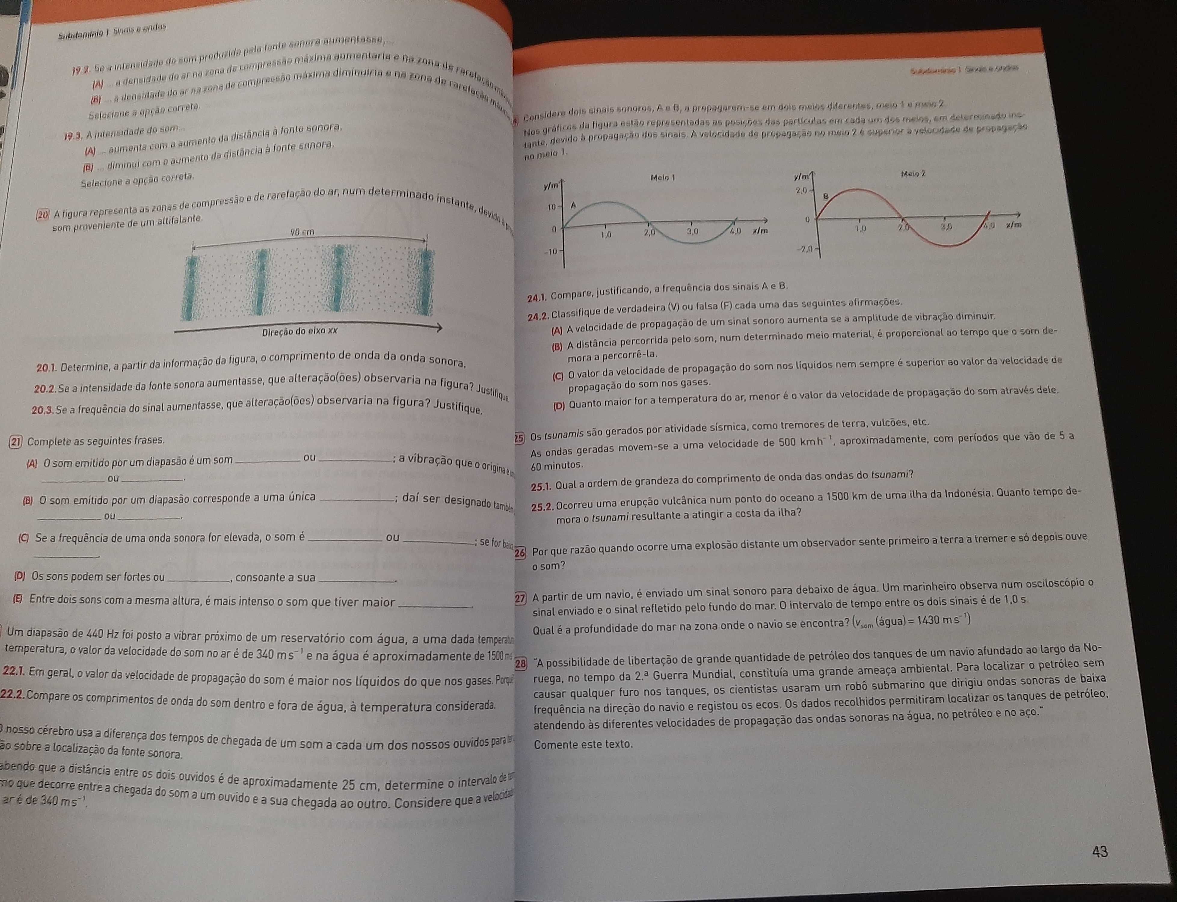 Caderno de Atividades - Física e Química A 11º ano (Física)