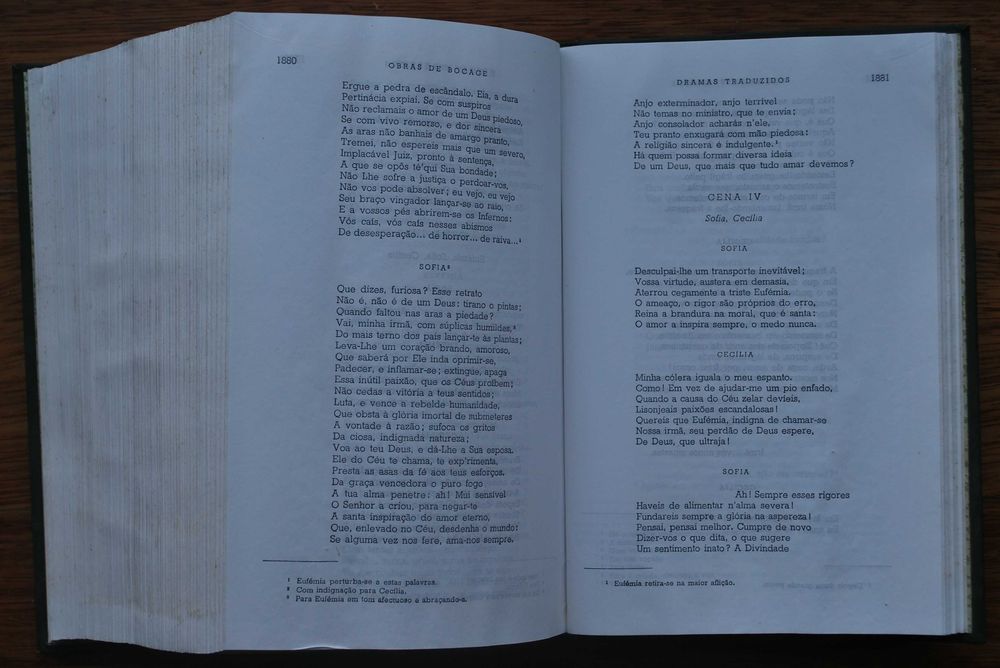 Obras do Bocage - 1.ª Edição 1968 da Lello & Irmão