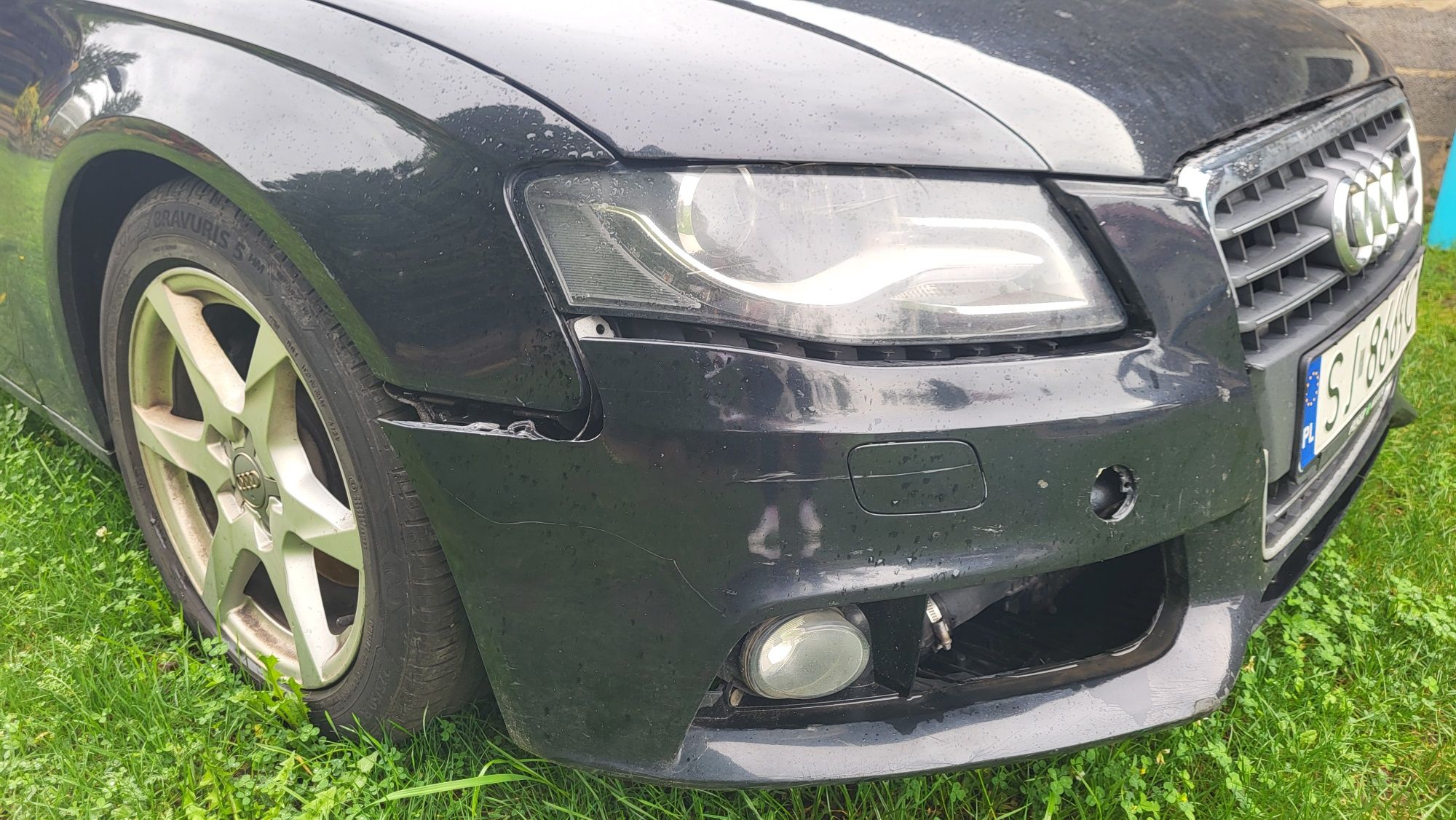 Audi a4 b8 uszkodzone