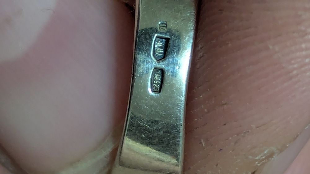 Срібне чоловіче кільце