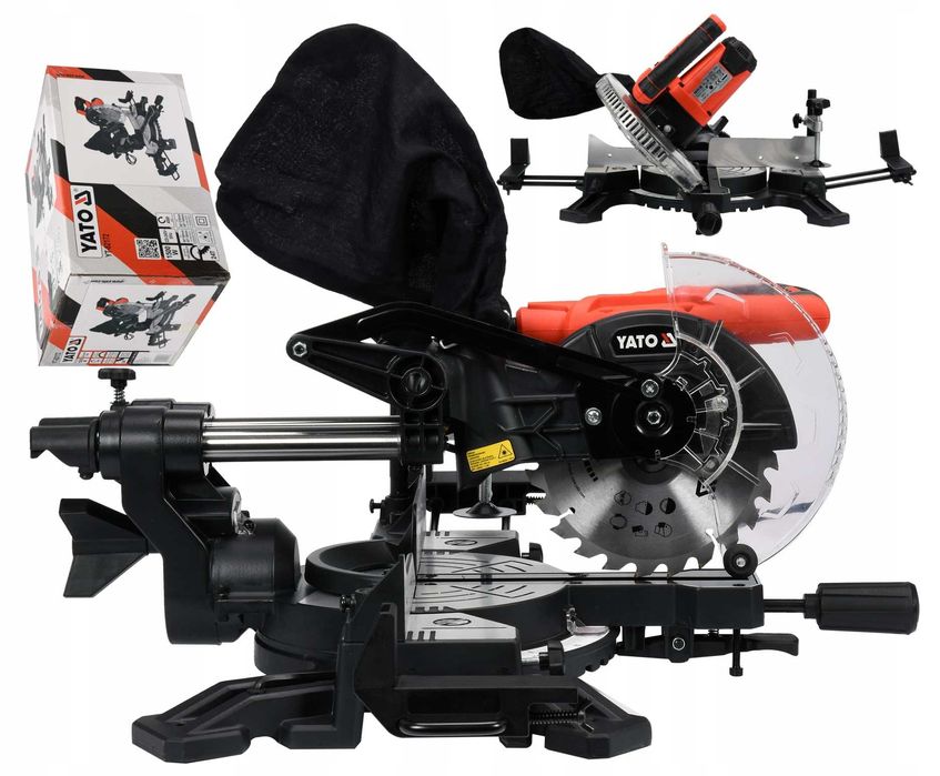 Pilarka UKOŚNICA YATO 1500W z Laserowym Wskaźnikiem YT-82172