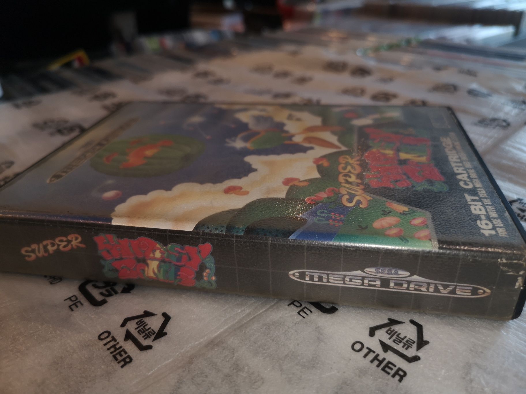 Super Fantasy Zone SEGA MEGA DRIVE gra (oryginał testowany Box)