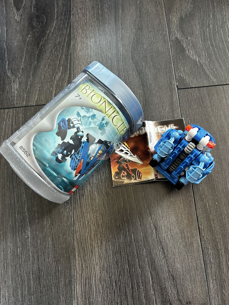 Lego technic bionicle gahlock 2002 caly zestaw