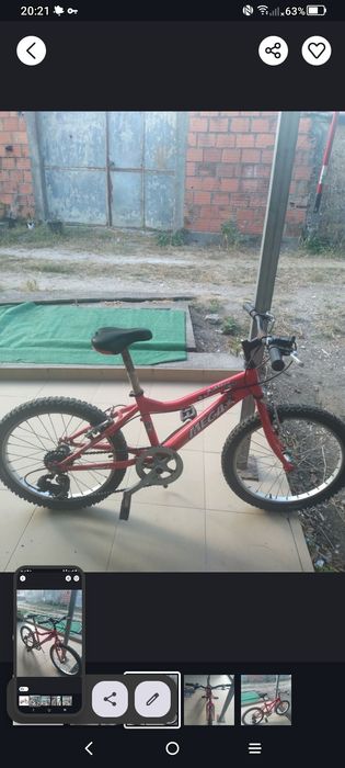 Bicicleta infantil aro 20 preço negociável