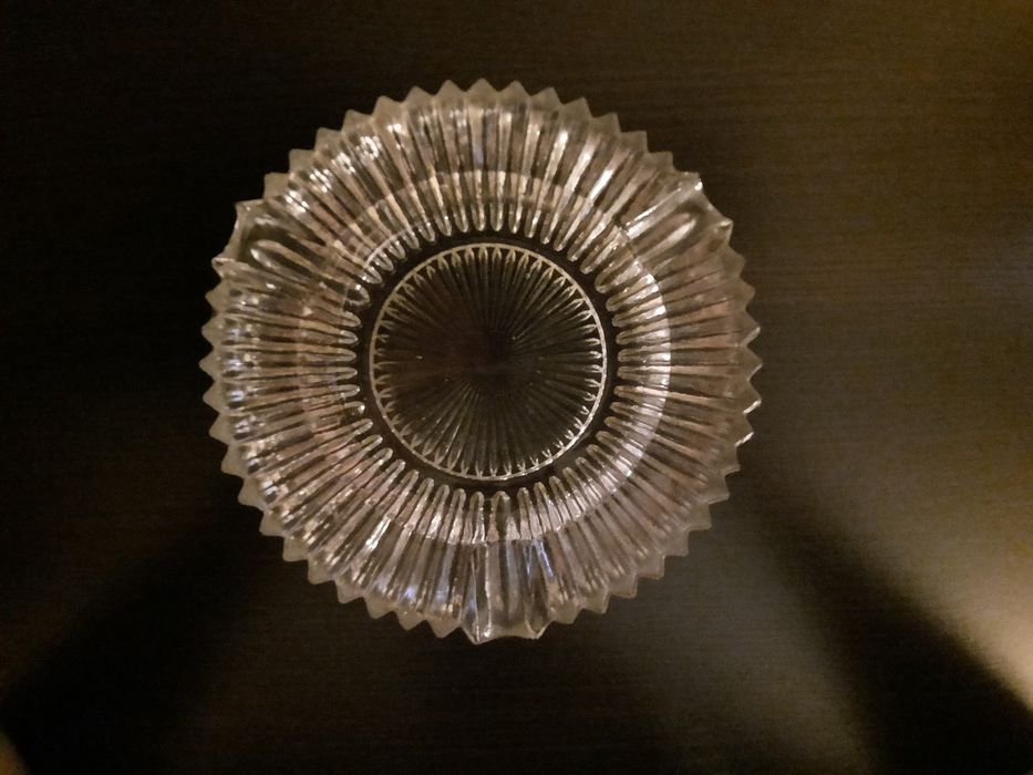 Popielniczka z czasów PRL-u szkło