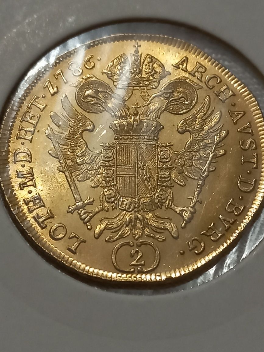 Dukat podwójny 1786 Wiedeń  RR
