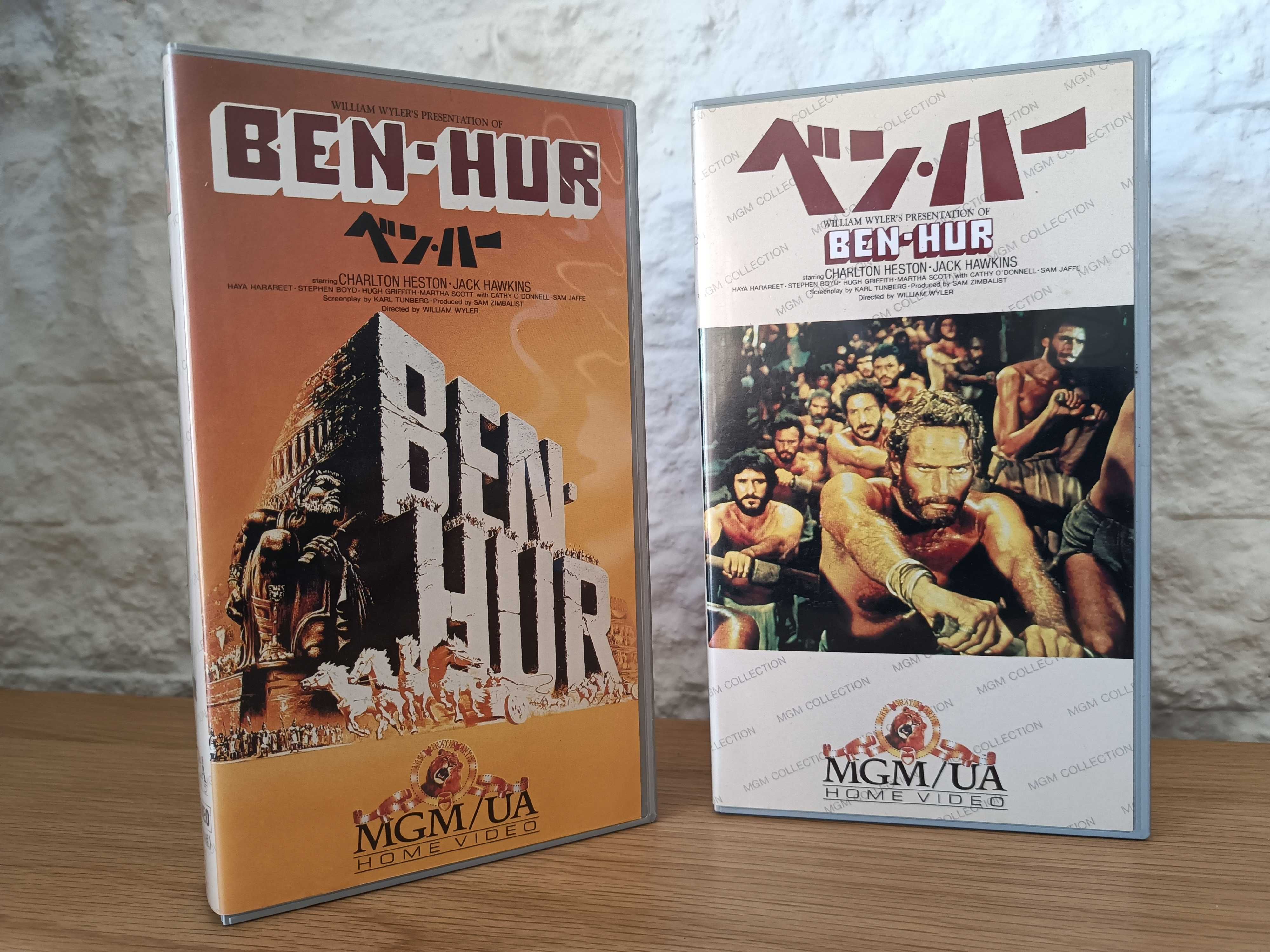 Filme VHS BEN-HUR MGM/UA Japan Video
