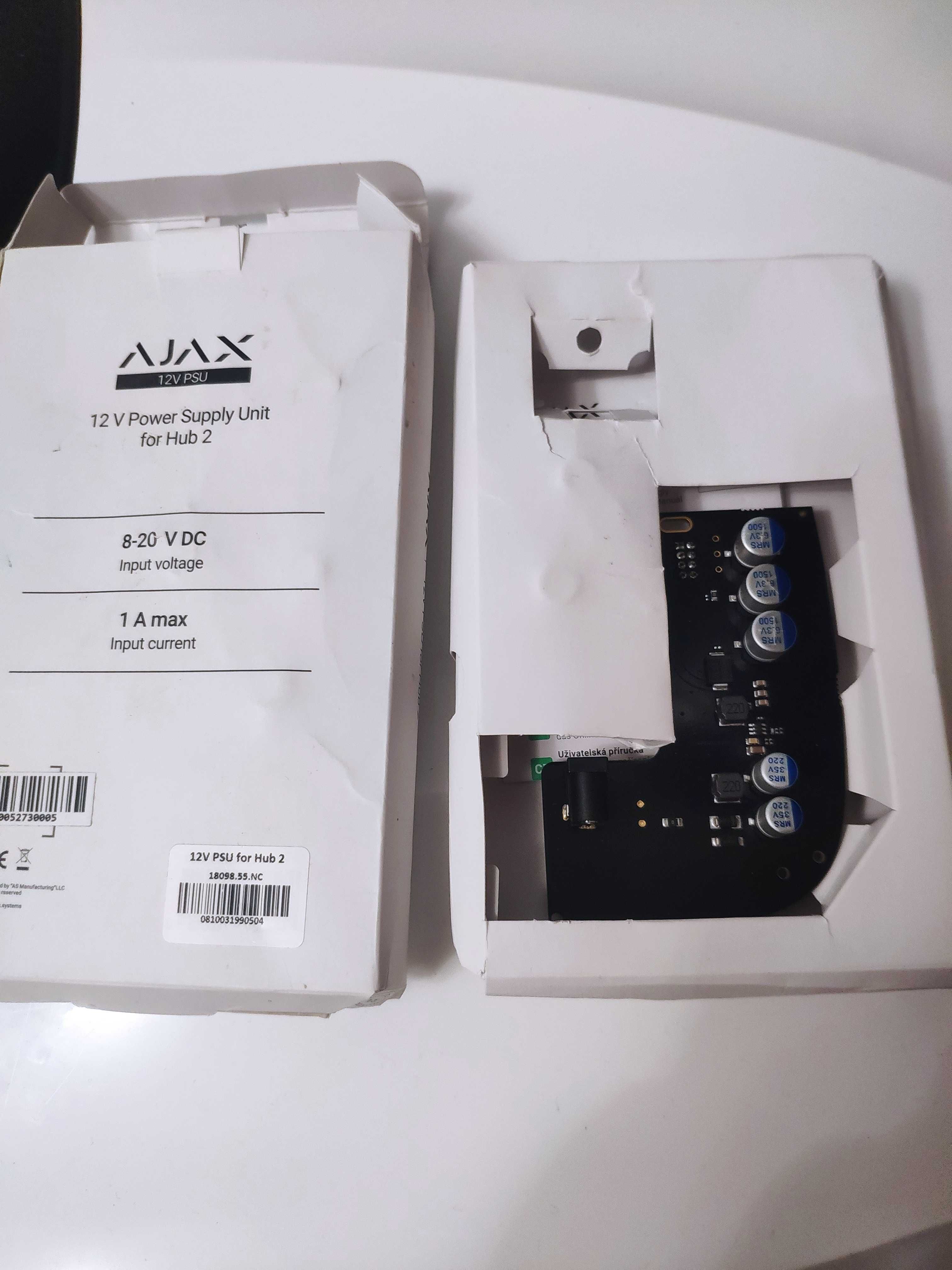 Плата блоку живлення Ajax 12V PSU для Hub 2/Hub 2 Plus/ReX 2