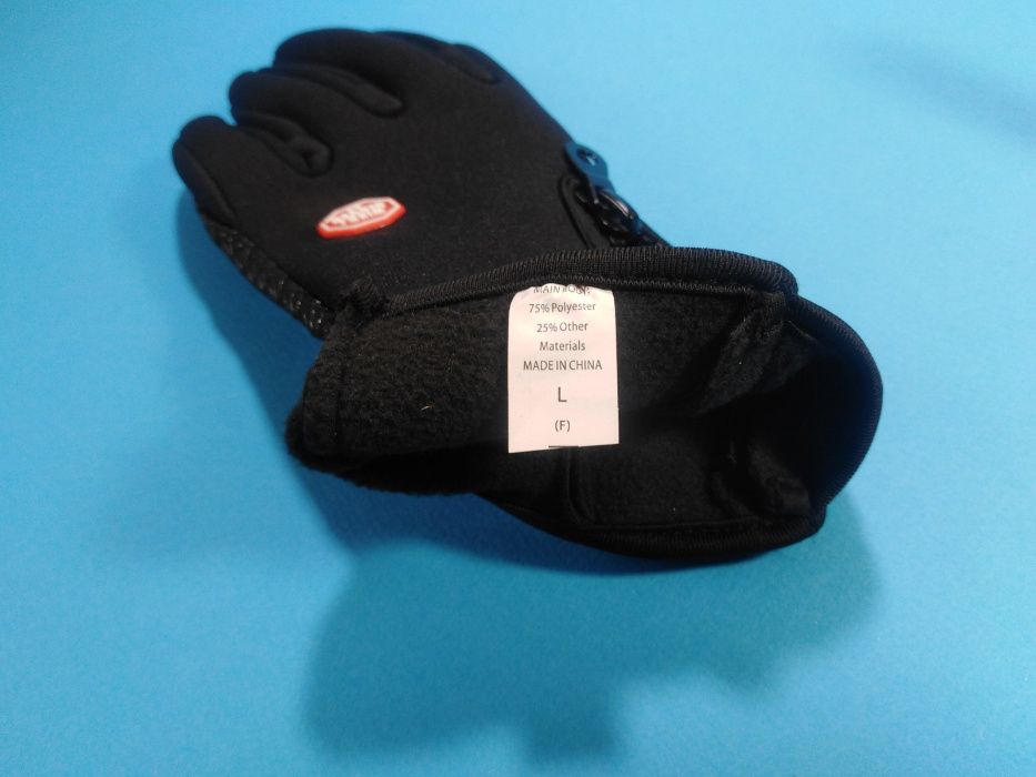 Сенсорные влагозащищенные перчатки B-FOREST Black - L