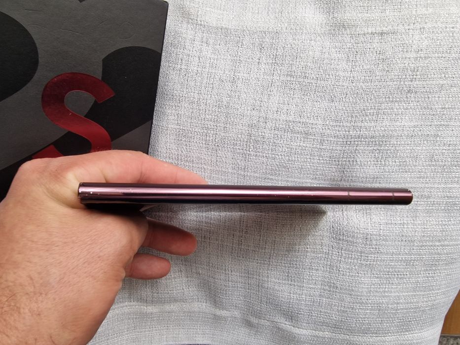 Samsung Galaxy S22 Ultra Burgundy komplet uszkodzony