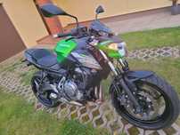 Kawasaki Z 650 2019 Kawasaki z650 +2019r +23kkm +a2 +abs +lift er mt 07 cb trident sv