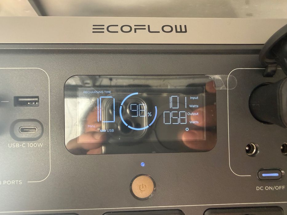 Painel solar 110W ECOFLOW Dobravel e Portátil com saco de transporte