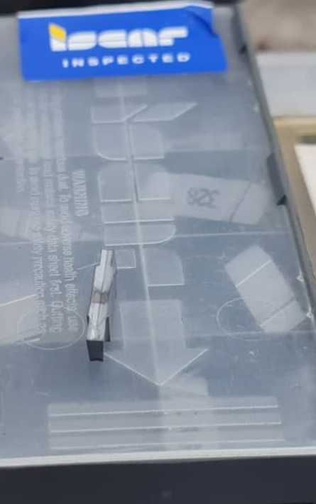 Caixa de pastilhas de corte para torno , da Iscar