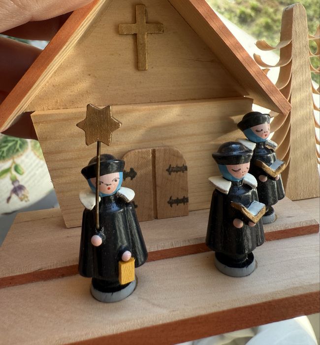 Erzgebirge kościół świecznik