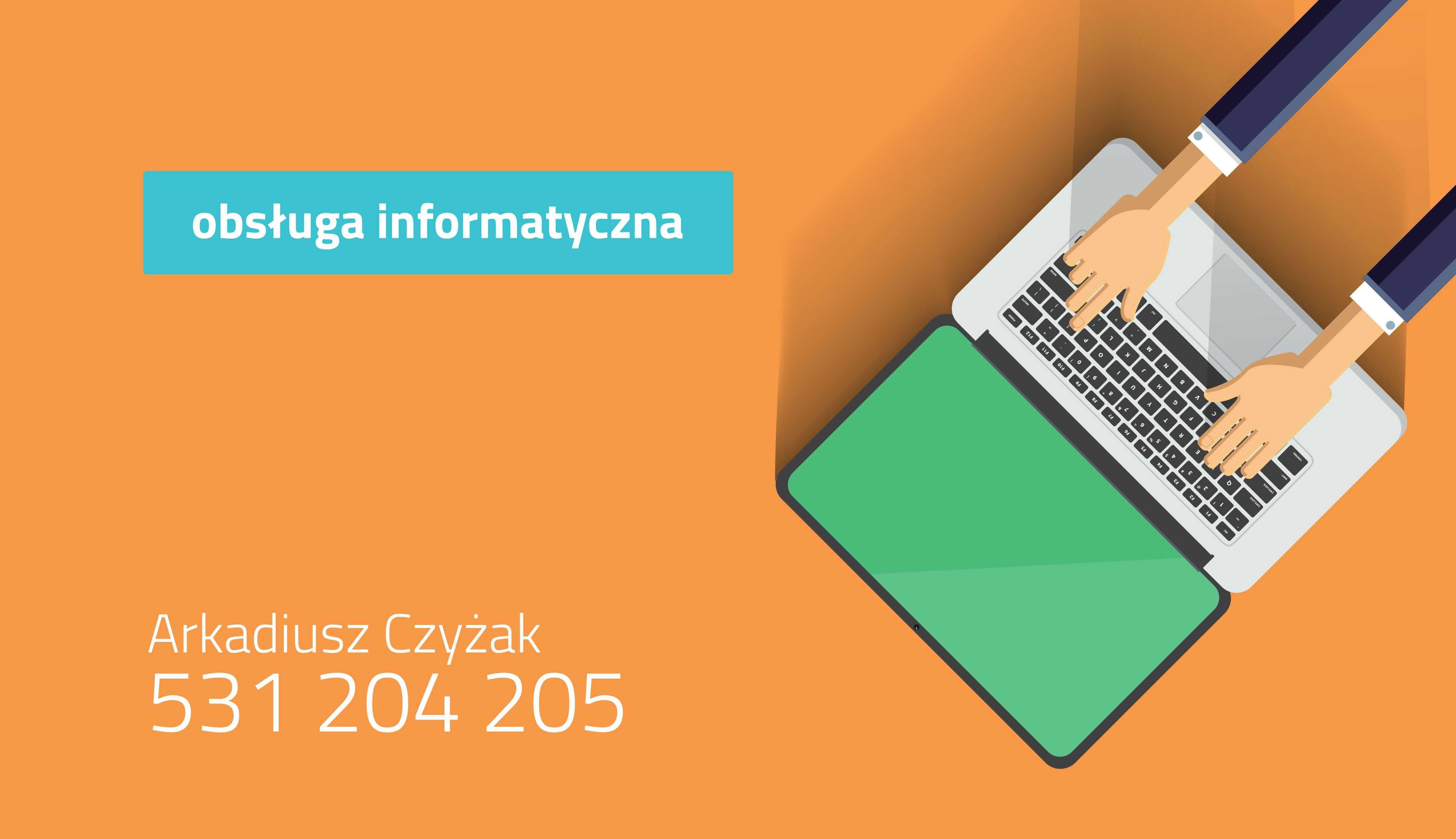 Informatyk z dojazdem Kraków / Serwis informatyczny