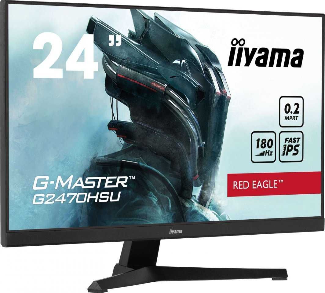 Monitor iiyama G2470HSU-B6 NOWYY NIE OTWIERANY 180HZ IPS 0.2MS 24"