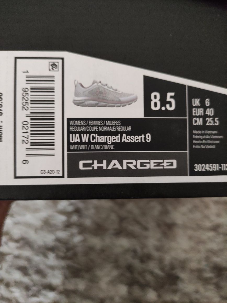 Кроссовки Under Armour, Charged Assert 9,  р. 8,5