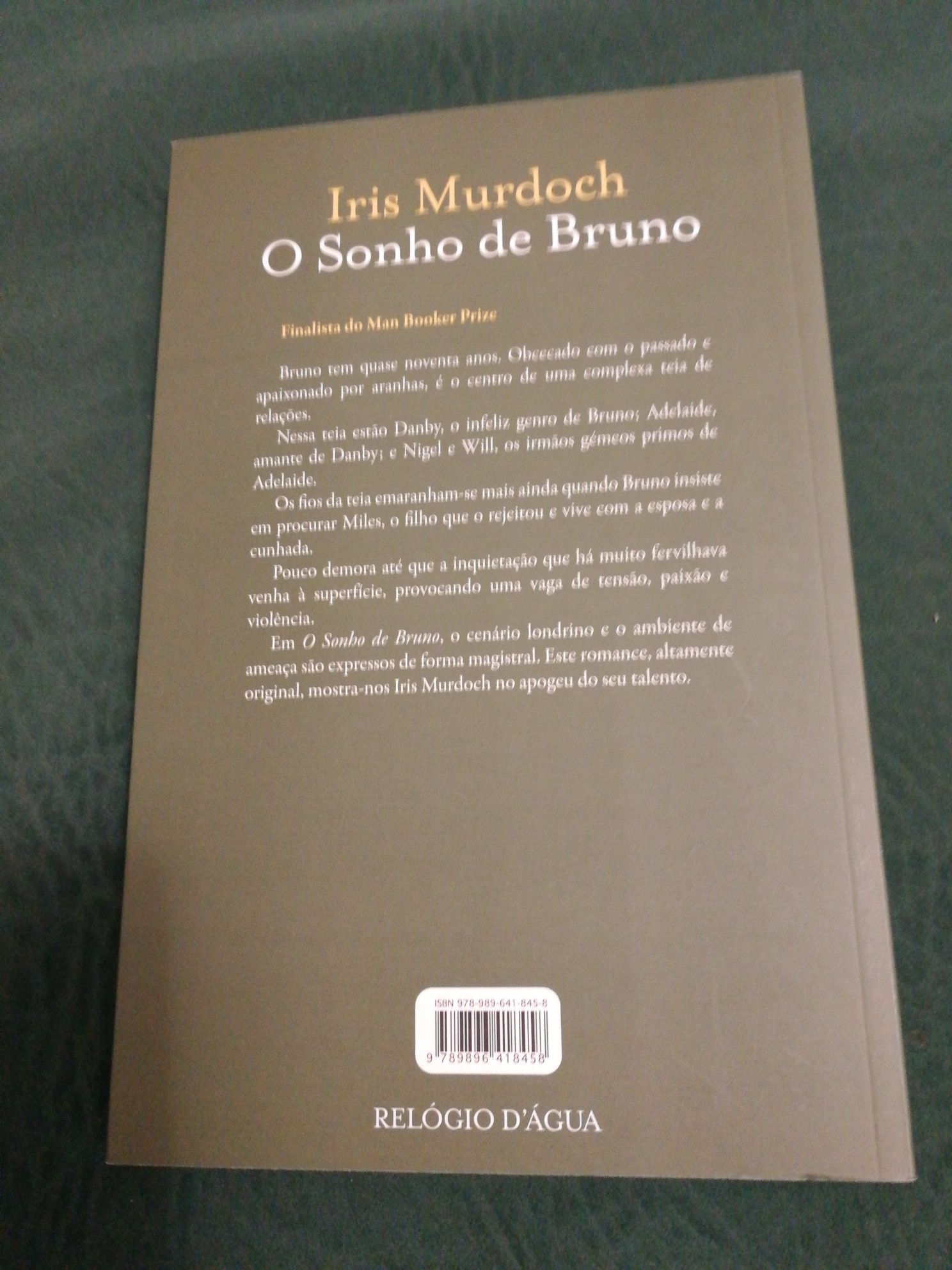 Livro "O Sonho de Bruno" de Iris Murdoch