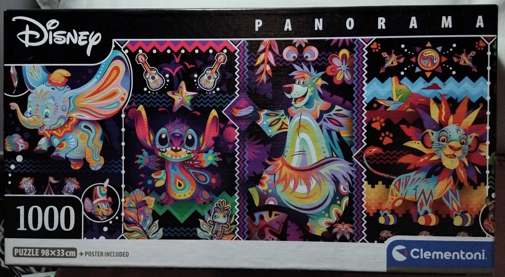 Puzzle com personagens Disney