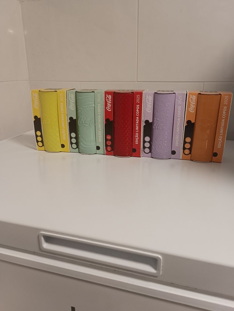 Coleção de copos do Mac Donalds