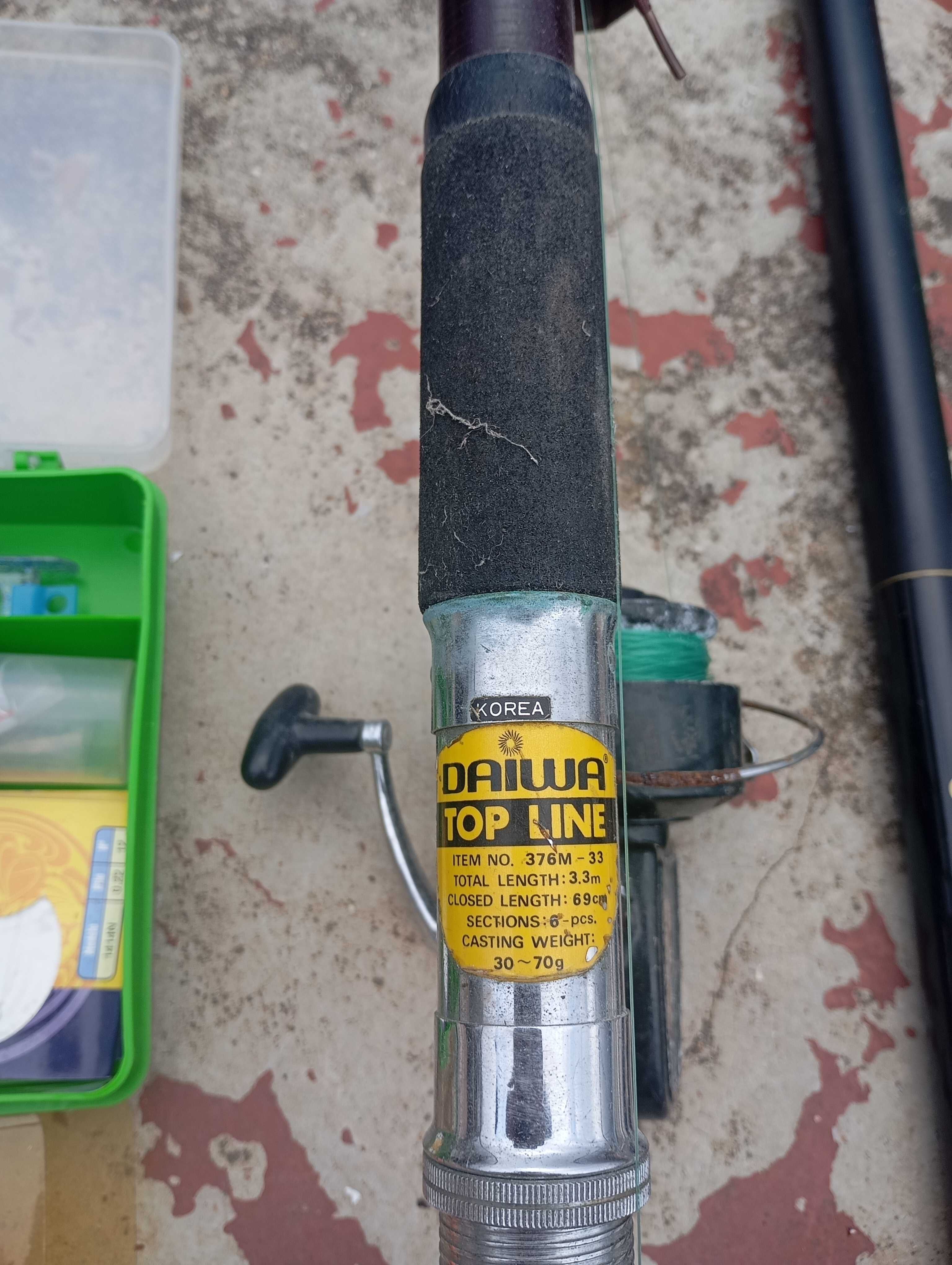 Canas pesca, rede, mala completa com muito material